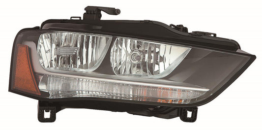 Head Lamp Passenger Side Sdn/Wgn Halogen Frontom 5/31/12 Capareturn Restricted - Final Sale - No Warranty Coverage For Audi - AU2503175C