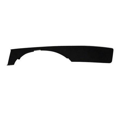 Fog Lamp Trim Front Passenger Side Upper Without Sprt Pkg Matte-Black For Audi - AU2601101