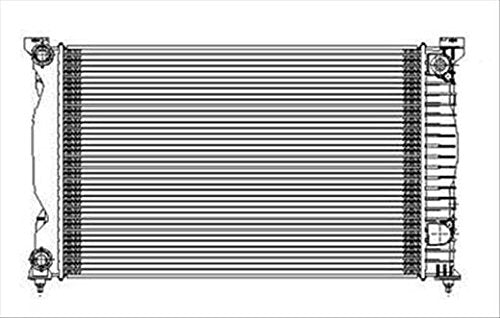 Radiator (2823) 4Cyl 2.0L For Audi - AU3010138