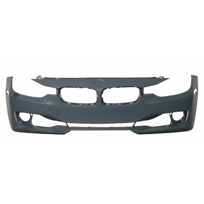 Bumper Front With Park Distance Control/Sensor Hole Without Wash/Cam Hole Without Moulding Hole Primed For Bmw - bm1000263