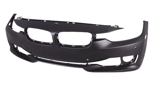 Bumper Front With Sensor/Cam Without Wash/Park Assist Hole Without Moulding Hole Primed For Bmw - BM1000264