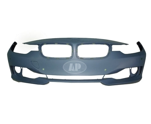 Bumper Front With Sensor Without Wash/Cam/Park Distance Control Without Moulding Hole Primed Capa For Bmw - BM1000265C
