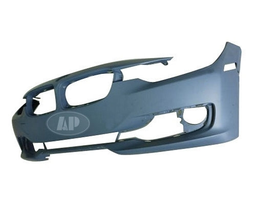 Bumper Front With Park Distance Control/Sensor Hole Without Wash/Cam Hole With Moulding Hole Primed Capa For Bmw - BM1000273C