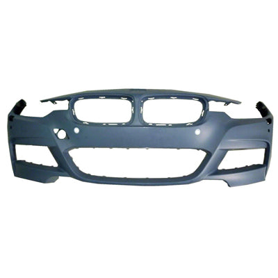 Bumper Front Primed With M-Pkg/Washer /Park Distance/Park Sensor /Camera Capa For Bmw - BM1000286C