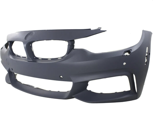 Bumper Front Primed With Washer/Pak Aid/Park Assist/M-Pkg Without Camera For Bmw - BM1000344