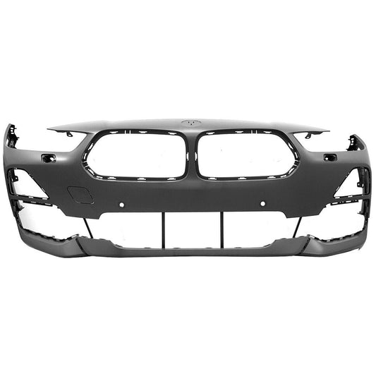 Bumper Front With Tow Hook/2 Park Assist Sensor/Head Lamp Washer Without M-Pkg For Bmw - BM1000503