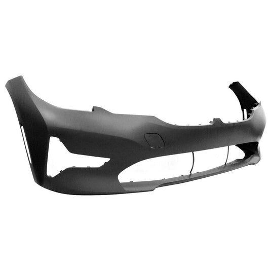 Bumper Front Primed Ptm With Tow Hook Without Park Assistant/Pdc Holes Base Models For Bmw - BM1000530