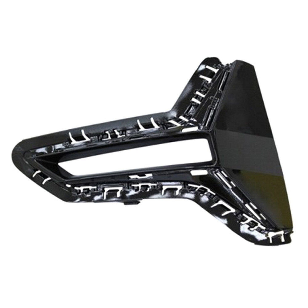 Grille Front Driver Side Gloss Black Luxury Line With Fog Lamp For Bmw - BM1038231
