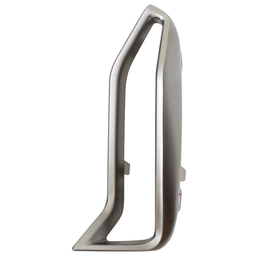 Grille Molding Front Driver Side Outside Smoked Chrome Without Shadow Line For Bmw - BM1046153