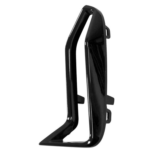 Grille Molding Front Driver Side Outer Bright Black Side Piece For Bmw - BM1046154