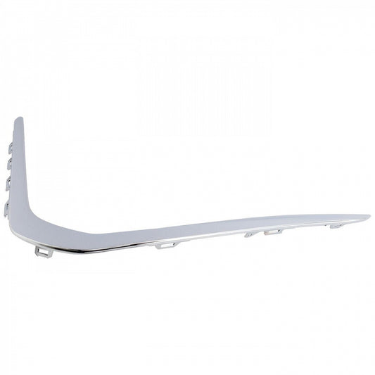 Bumper Molding Front Passenger Side Outer Chrome Luxury Model For Bmw - BM1047155