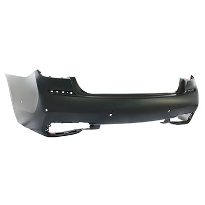 Bumper Rear Primed With M Pkg/6 Sensor Hole Sdn Capa For Bmw - BM1100357C
