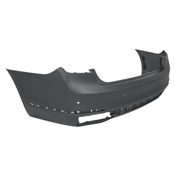 Bumper Rear Primed Without M-Pkg/ 2 Park Control Holes With 4 Park Assist For Bmw - BM1100358