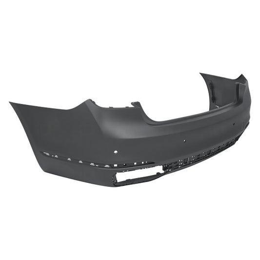 Bumper Rear Primed Without M-Pkg/ 2 Park Control Holes With 4 Park Assist For Bmw - BM1100358