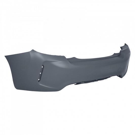 Bumper Rear Primed Gray Without Sensor For Bmw - BM1100367