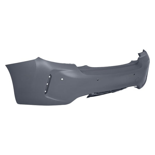 Bumper Rear Primed Gray With Sensor For Bmw - BM1100368