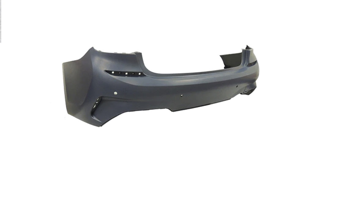 Bumper Rear Primed Without Park Assist With Park Distance/M-Pkg For Bmw - BM1100434