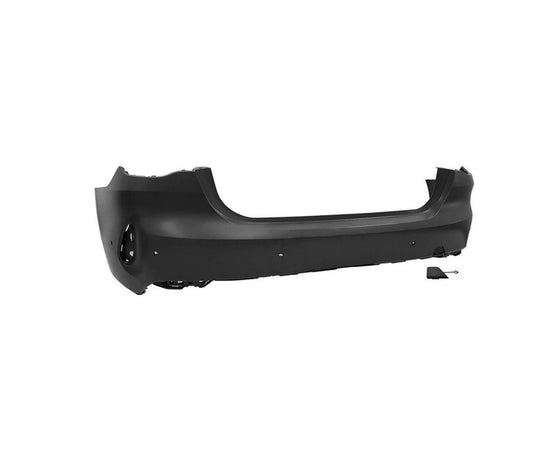 Bumper Rear Primed Ptm With Tow Hook/2 Auto Park/4 Park Assist Sensor For Bmw - BM1100458