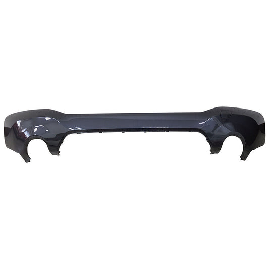 Valance Rear Lower Primed Bright Dark Gray With Tow Hook Without Sensor With M-Pkg For Bmw - BM1195164