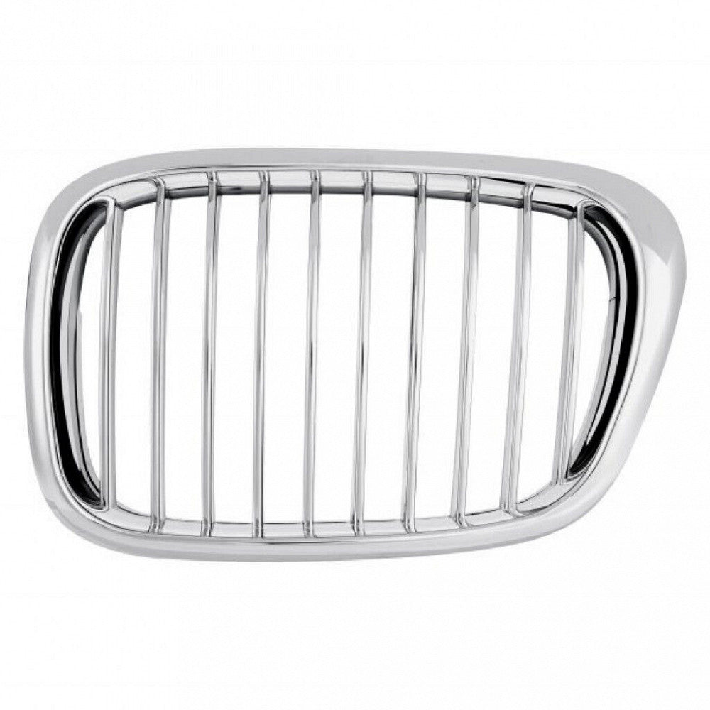 Grille Driver Side Chrome/Black 540 For Bmw - BM1200136