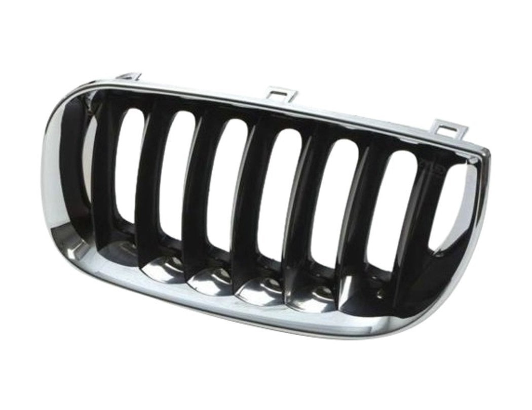Grille Driver Side Chrome.Black For Bmw - BM1200170