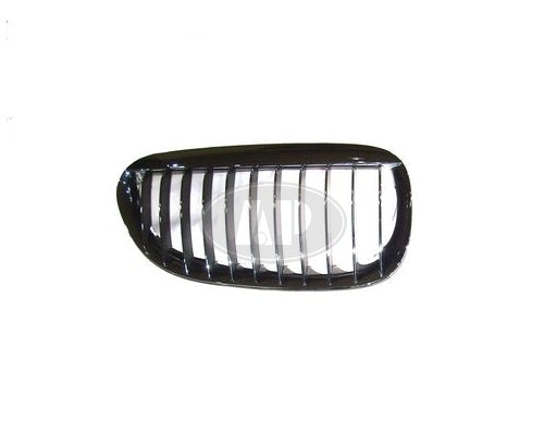 Grille Passenger Side Chrome/Black For Bmw - BM1200205