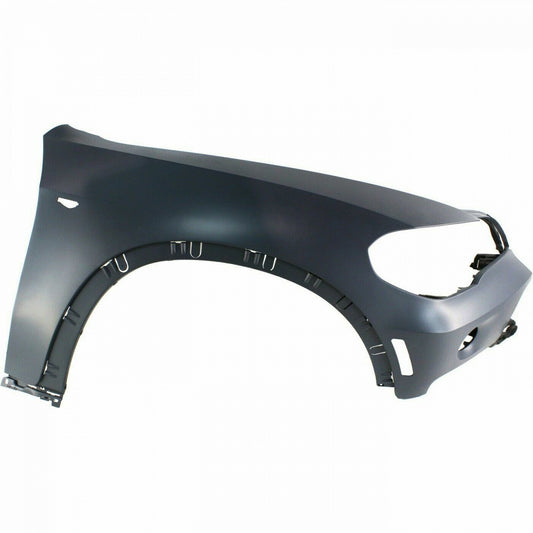 Fender Front Passenger Side With Side Lamp Hole Without Head Lamp Washer Hole Capa For Bmw - BM1241145C