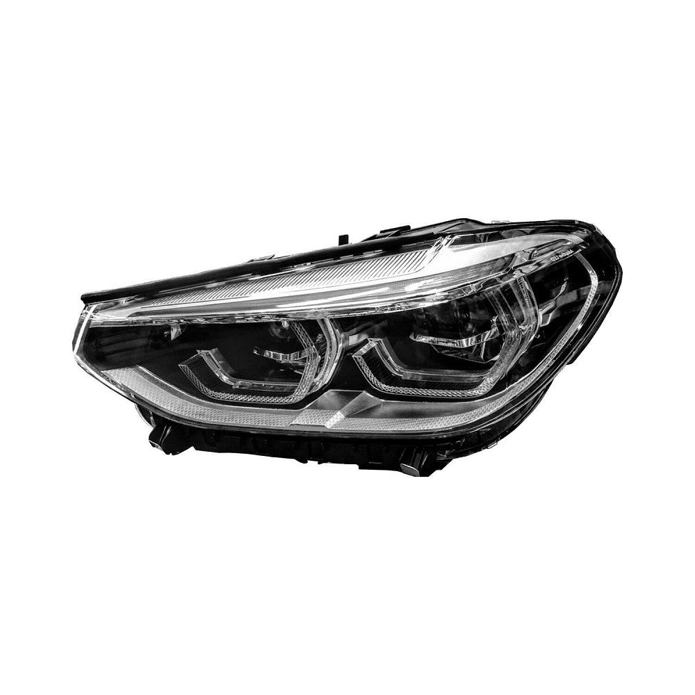 Head Lamp Driver Side Led With Modified Logo/Adaptive Led/Cornering/Automatic Highbeams High Qualityreturn Restricted - Final Sale - No Warranty Coverage For Bmw - BM2502193