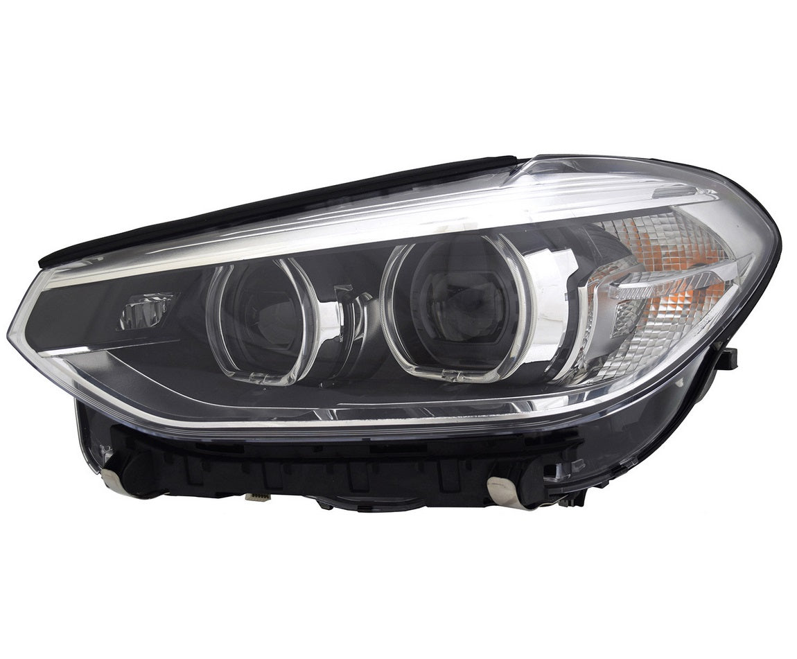 Head Lamp Driver Side Led With Modified Logo/Adaptive Led/Cornering Without Automatic Highbeams High Quality Return Restricted - Final Sale - No Warranty Coverage For Bmw - BM2502194