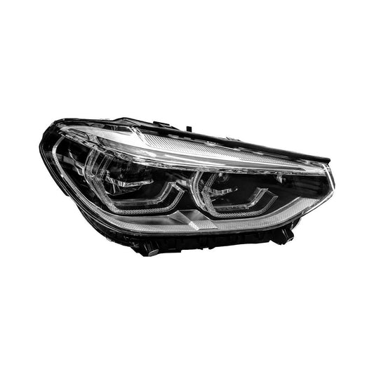 Head Lamp Passenger Side Led With Modified Logo/Adaptive Led/Cornering/Automatic Highbeams High Qualityreturn Restricted - Final Sale - No Warranty Coverage For Bmw - BM2503193