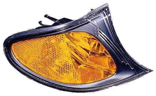 Side Marker Lamp Passenger Side Amber Lens Black Bezel High Quality For Bmw - BM2521109