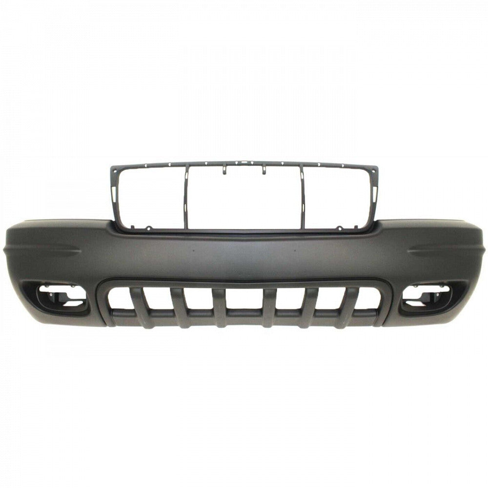 Bumper Front Primed Ltd With Fog Lamp Hole For Jeep - CH1000311