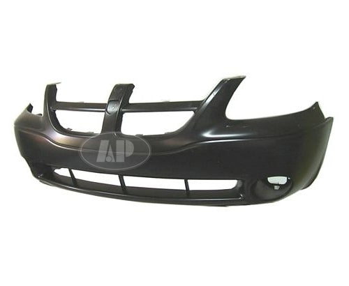 Bumper Front Primed Se With Fog Lamp Hole For Dodge - CH1000328
