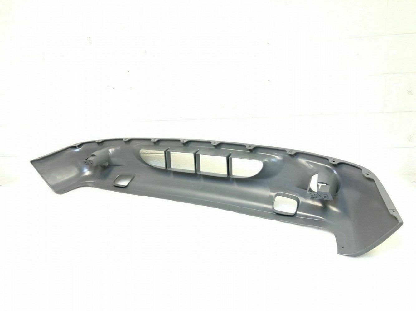 Bumper Lower Front Without Fog Hole Textured Gray Capa For Dodge - CH1000347C
