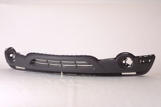 Bumper Lower Front Matte-Gray Textured With Fog Lamp Hole Capa For Chrysler - CH1000382C
