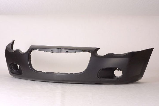 Bumper Front Primed With Fog Lamp Hole Without Head Lamp Washer For Chrysler - CH1000404