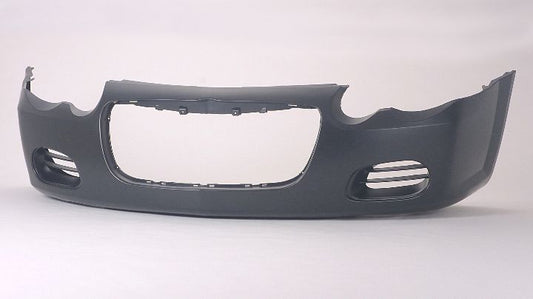 Bumper Front Primed Without Fog Hole Without Head Lamp Washer Capa For Chrysler - CH1000405C