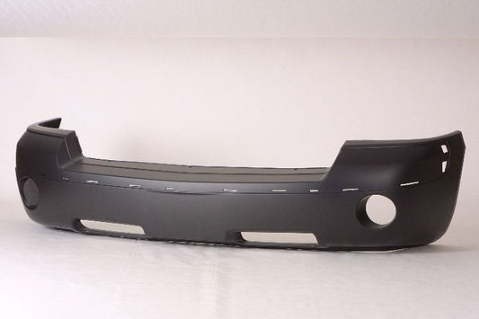 Bumper Front Primed With Fog Lamp Hole With Moulding Hole Capa For Dodge - ch1000443c