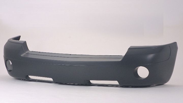 Bumper Front Primed With Fog Lamp Hole Without Moulding Hole For Dodge - CH1000444