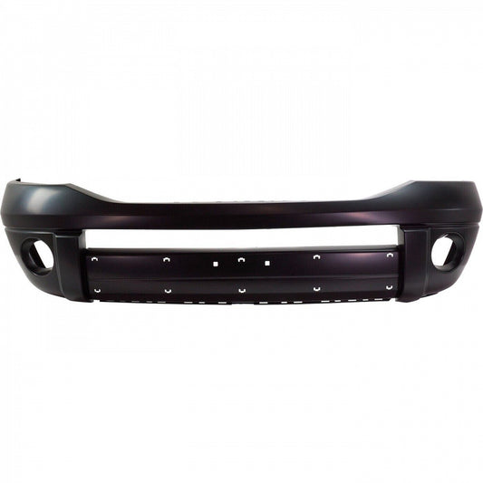 Bumper Front Primed With Hole For Chrome Insert Capa For Dodge - CH1000872C