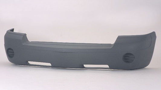 Bumper Front Textured Gray Without Fog Without Moulding Capa For Dodge - CH1000895C