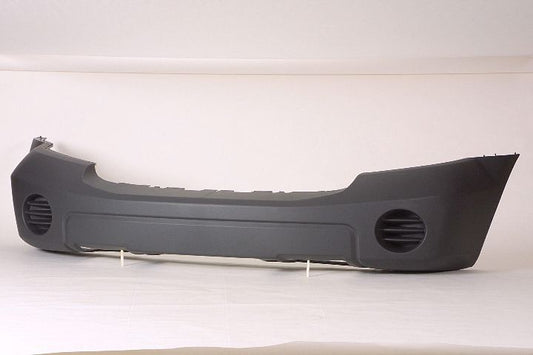 Bumper Front Textured-Gray Without Fog Mldg With Tow Hook Capa For Dodge - CH1000898C