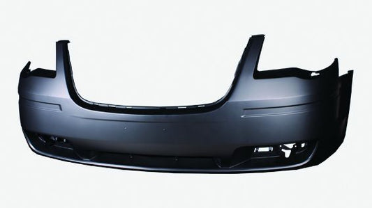 Bumper Front Primed With Washer Hole Without Mldg Hole Capa For Chrysler - ch1000928c