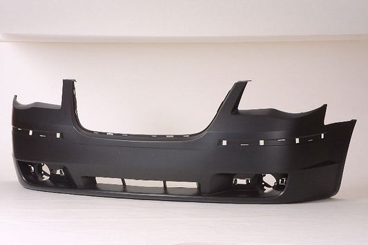 Bumper Front Primed Without Washer Hole With Moulding Hole Capa For Chrysler - CH1000929C