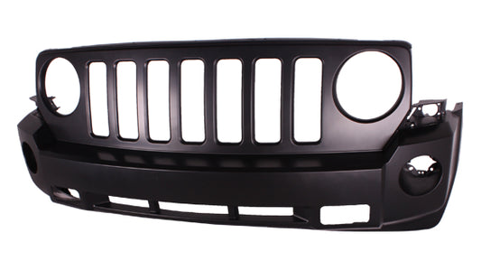 Bumper Front Primed With Tow Without Chrome Capa For Jeep - CH1000935C