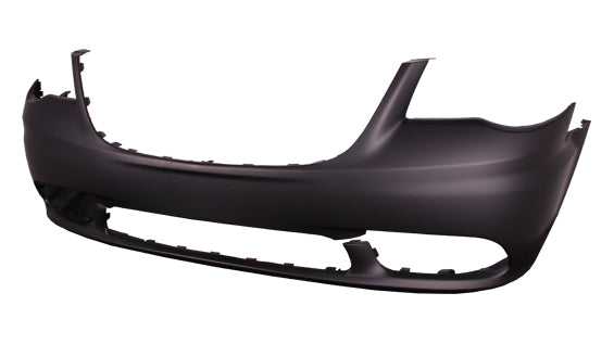 Bumper Front Primed Without Washer Lamp Hole Capa For Chrysler - CH1000990C