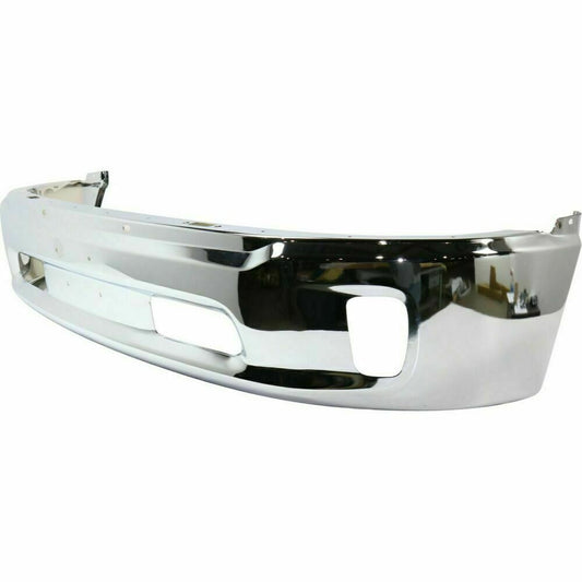 Bumper Face Bar Front Chrome Without Sensor With Fog Lamp Hole Capa For Ram - CH1002396C