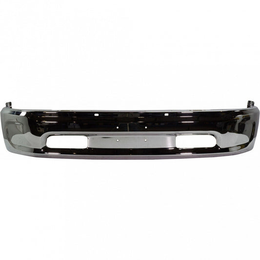 Bumper Face Bar Front Chrome Without Sensor Without Fog Lamp Hole Capa For Ram - CH1002397C