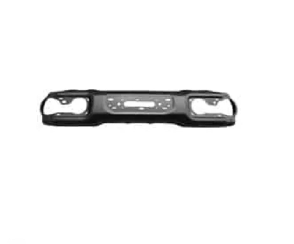 Bumper Face Bar Front Black Steel For Jeep - CH1002412