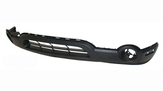 Bumper Lower Front Textured Dark Gray With Fog Lamp Hole Capa For Chrysler - CH1015100C